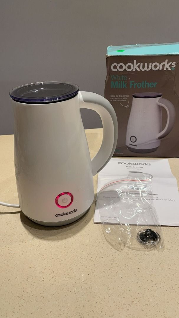 3522) COOKWORKS MILK FROTHER, TV & Home Appliances, Kitchen Appliances