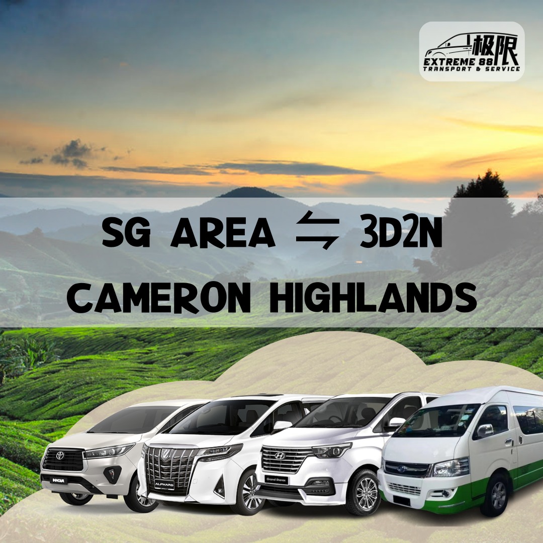 3D2N SG AREA TO CAMERON HIGHLANDS, Cars, Car Rental on Carousell