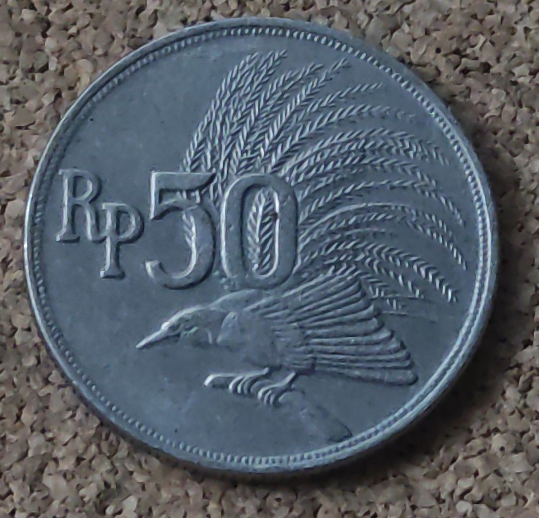 50 Rupiah - Indonesia, Hobbies & Toys, Memorabilia & Collectibles ...