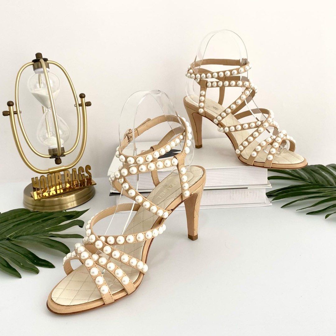 Chanel shop ankle strap