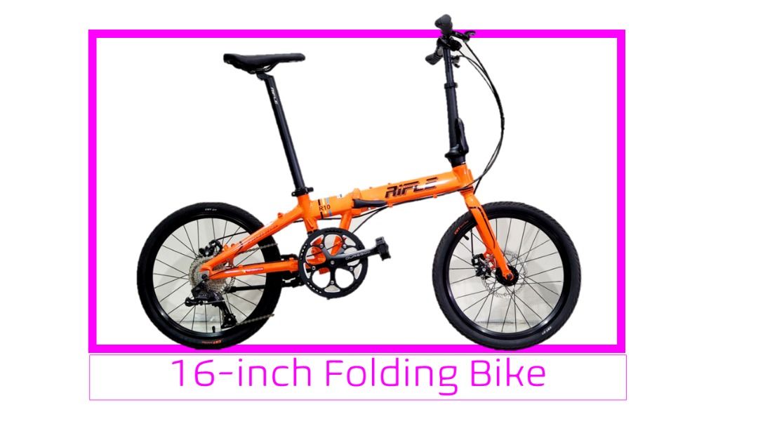 Folding bike clearance top