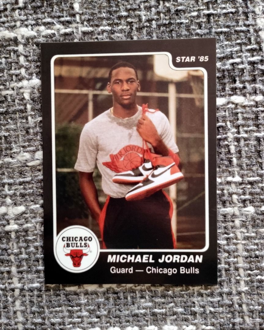 米高佐敦新秀球星卡Michael Jordan RC star 84 85 hsn 稀有齊套14張極