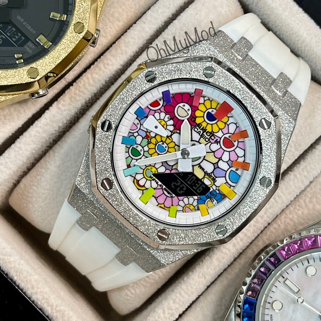 Casio flower watch outlet