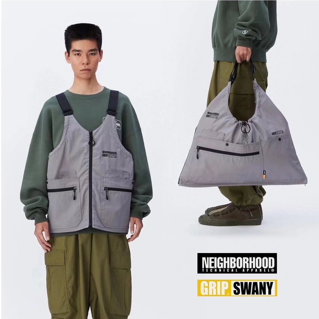 全国宅配無料 NEIGHBORHOOD GRIP SWANY . APRON VEST . CE 