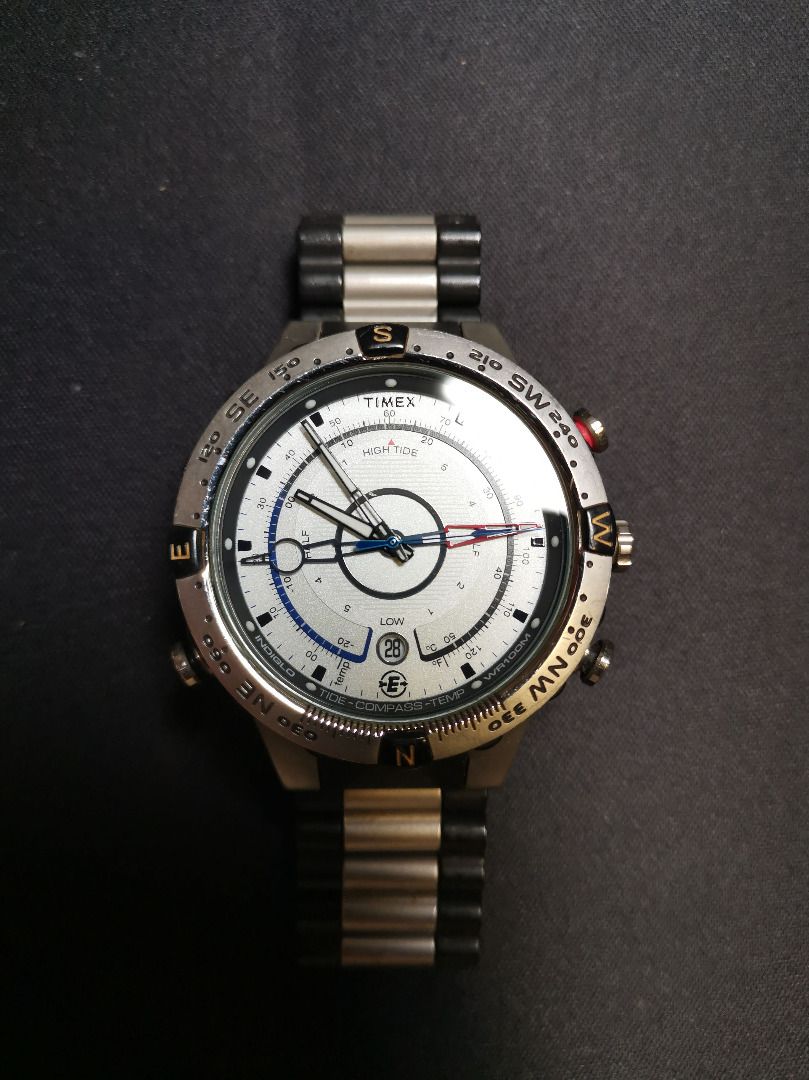 TIMEX T2N722 EXPEDITION E TIDE WITH TEMP COMPASS