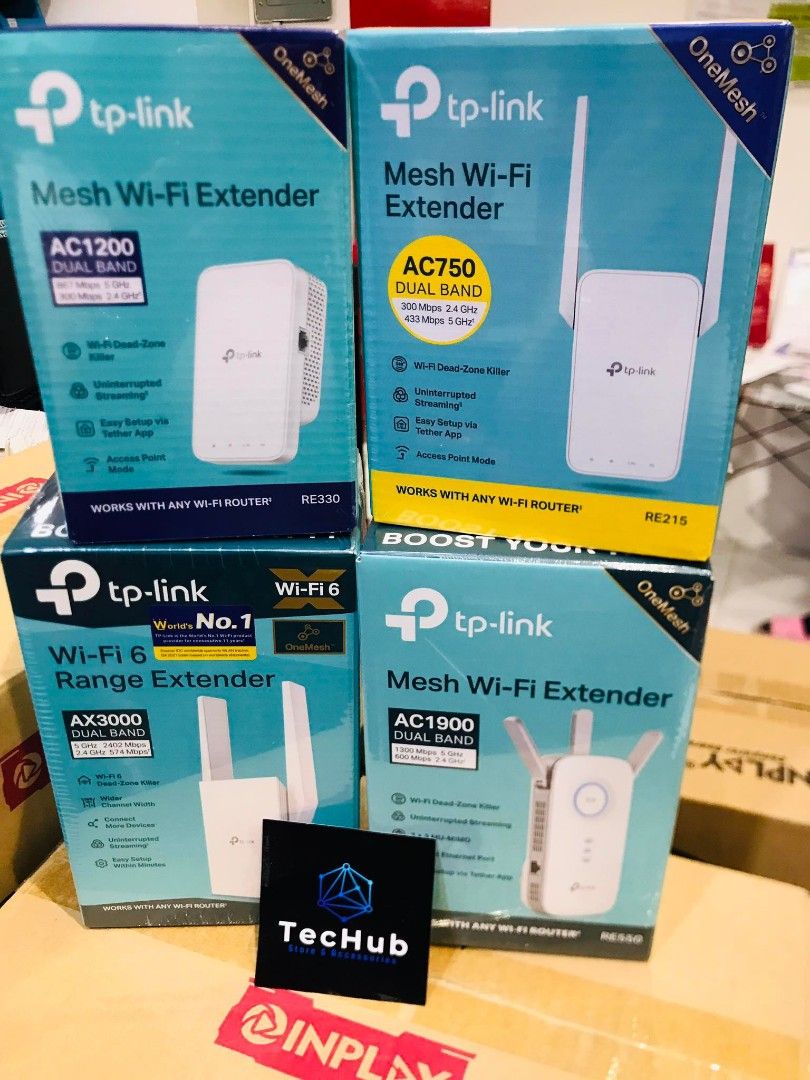 💯 TP-Link WiFi Extender (Category: Networking) located in Makati City. Submitted by techubstoreandaccessories (Listing ID 1226500225, Image 3). Description: TP-Link WiFi Extender Price starts @ 785.00 Onhand ready to ship‼️‼️ ✅BRANDNEW ORIGINAL & SEALED ✅ACTUAL PICTURE POSTED ✅ACCEPT WALK IN/PICK UP CLIENT (Mon-Fri 8am-7pm)( Saturday10am-4pm) 📍Location: Evangelista St. Makati City ✅ACCEPT BULK ORDERS WITH DISCOUNT ✅MODE OF PAYMENT: CASH/GCASH/B