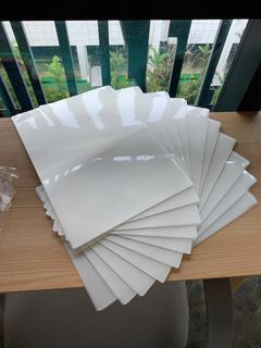 Aibecy 100PCS A4 8C (216x303mm) Clear Lamination Sheets film