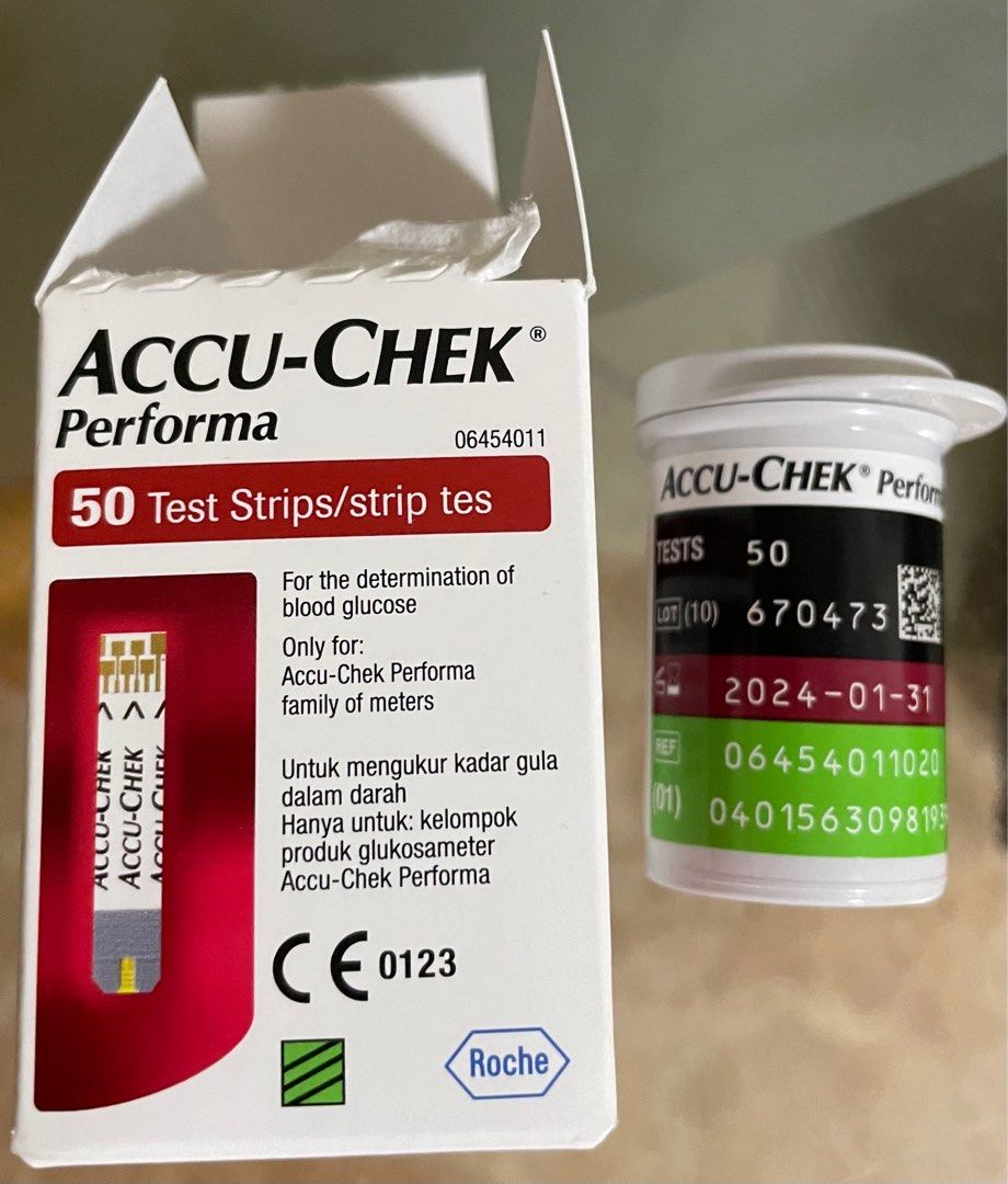 AccuChek Performa Test Strips, Health & Nutrition, Medical Supplies