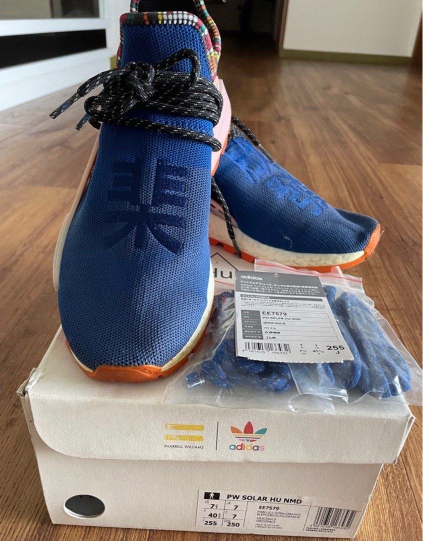 Adidas MND HU X Pharrell TR Men s Fashion Footwear Sneakers on