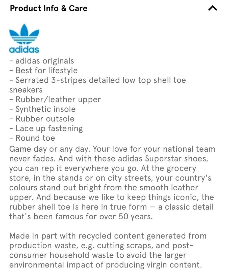 Adidas on sale originals upper