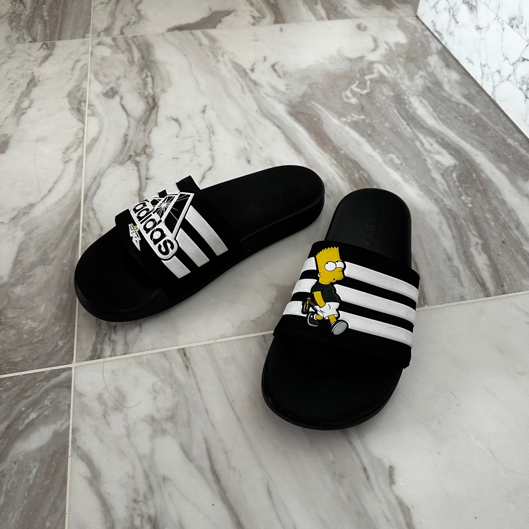 ADIDAS The Simpsons x Adilette Comfort Slides, Men's Fashion, Footwear,  Flipflops and Slides on Carousell