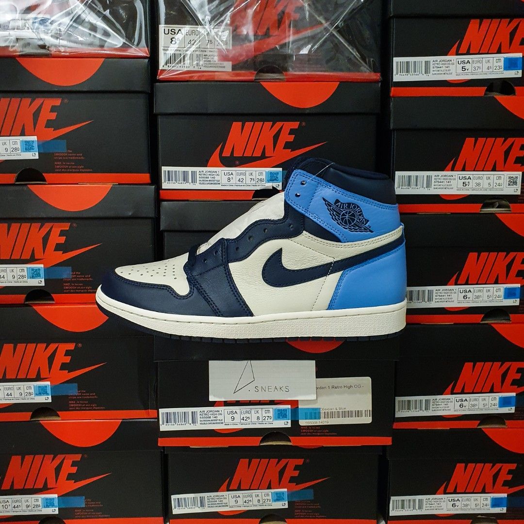 Air jordan 1 obsidian resale value online