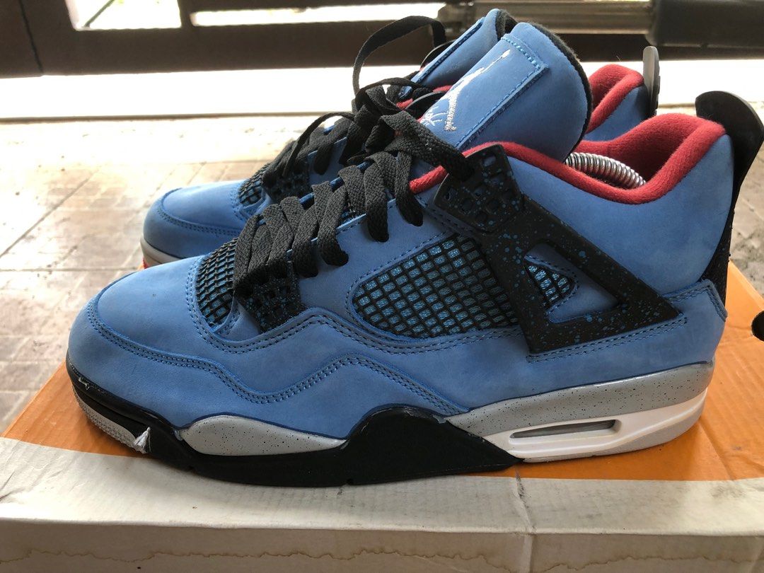 Jordan 4 oilers top