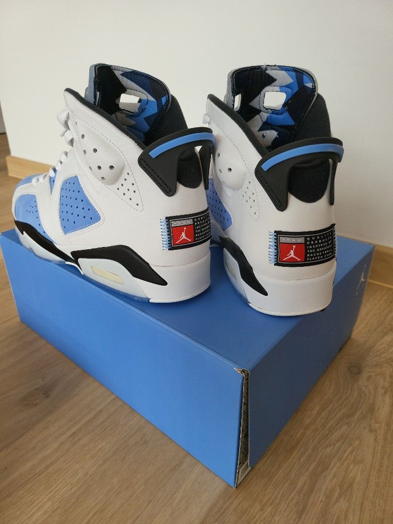 Jordan 6 clearance university blue