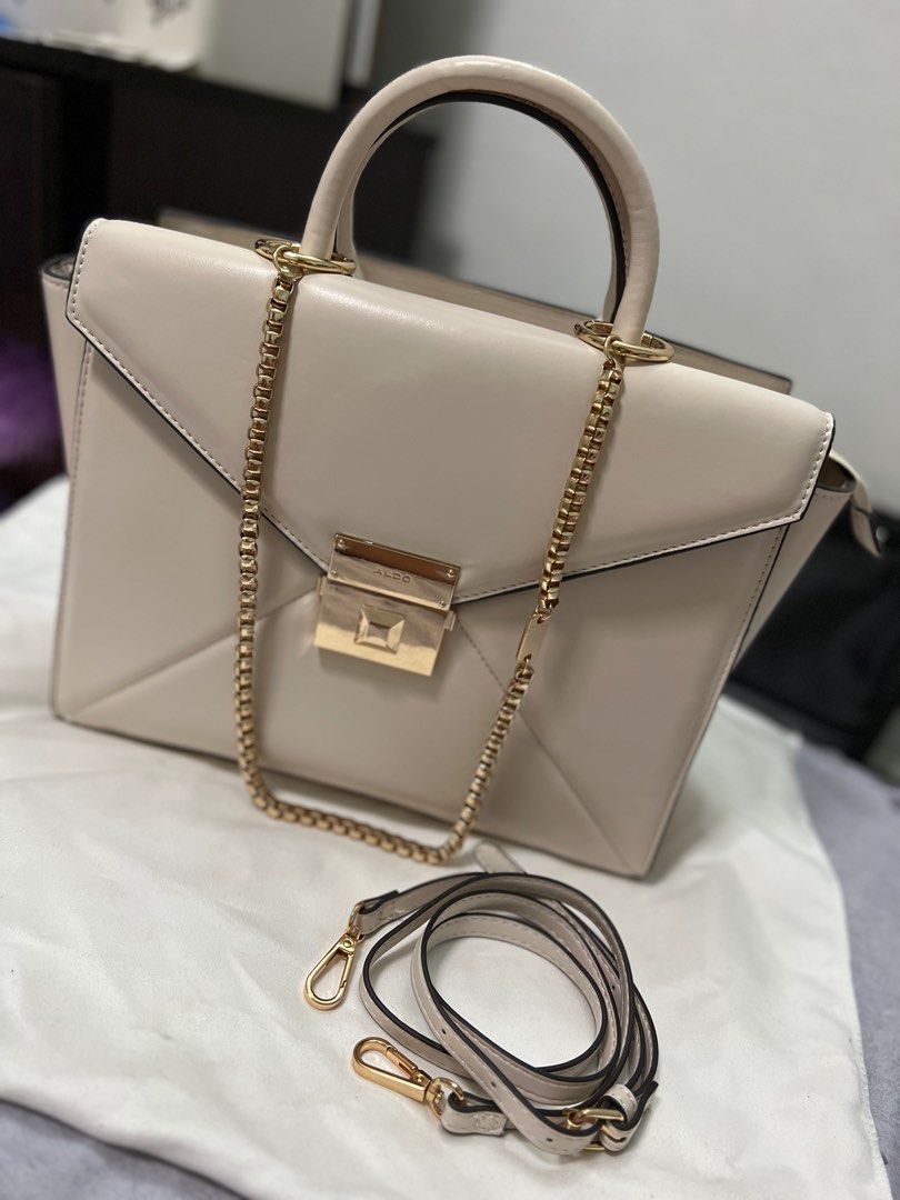 Aldo store white handbag