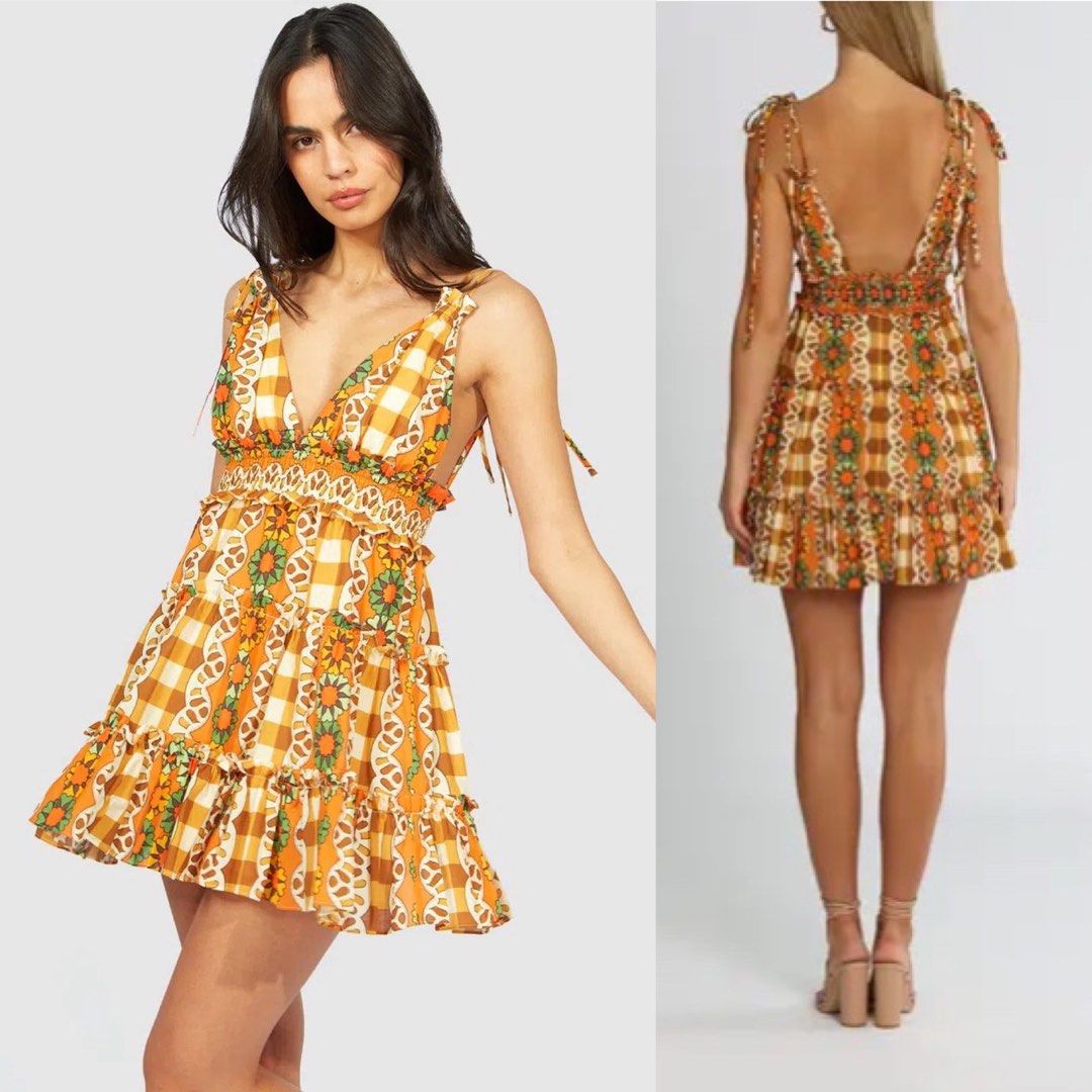 Alice mccall orange dress clearance
