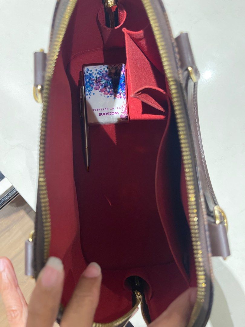 Alma PM Damier Ebene Canvas - Handbags
