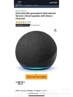 Amazon echo dot Bluetooth speaker