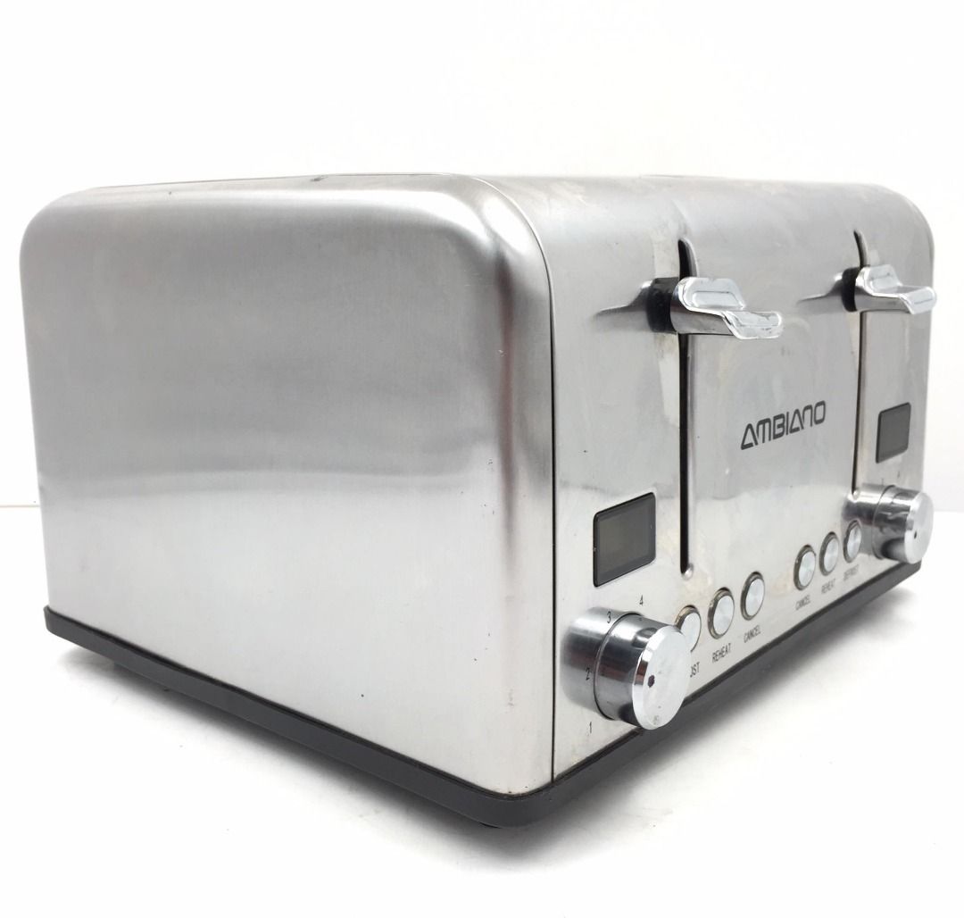 AMBIANO 4Slice Countdown Toaster, TV & Home Appliances, Kitchen