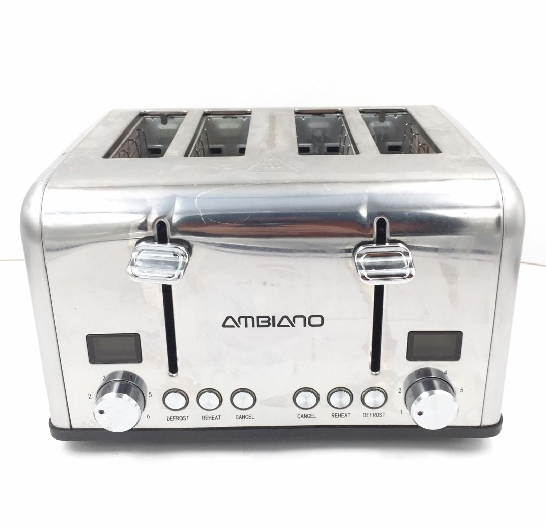 AMBIANO 4Slice Countdown Toaster, TV & Home Appliances, Kitchen