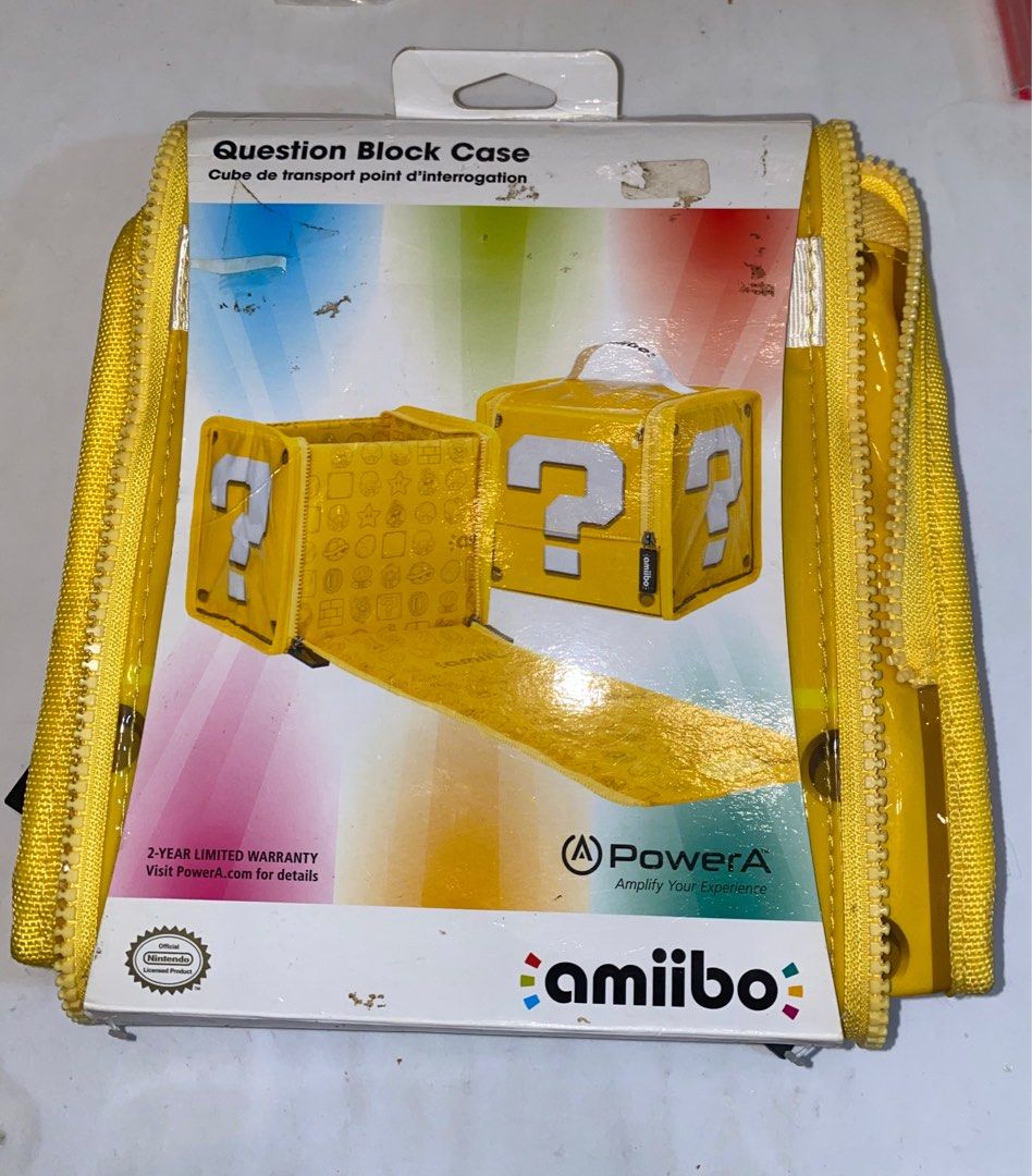 Nintendo Question Block Storage amiibo Super Mario Question Block Case (Nintendo Wii U), Hobbies & Toys ...