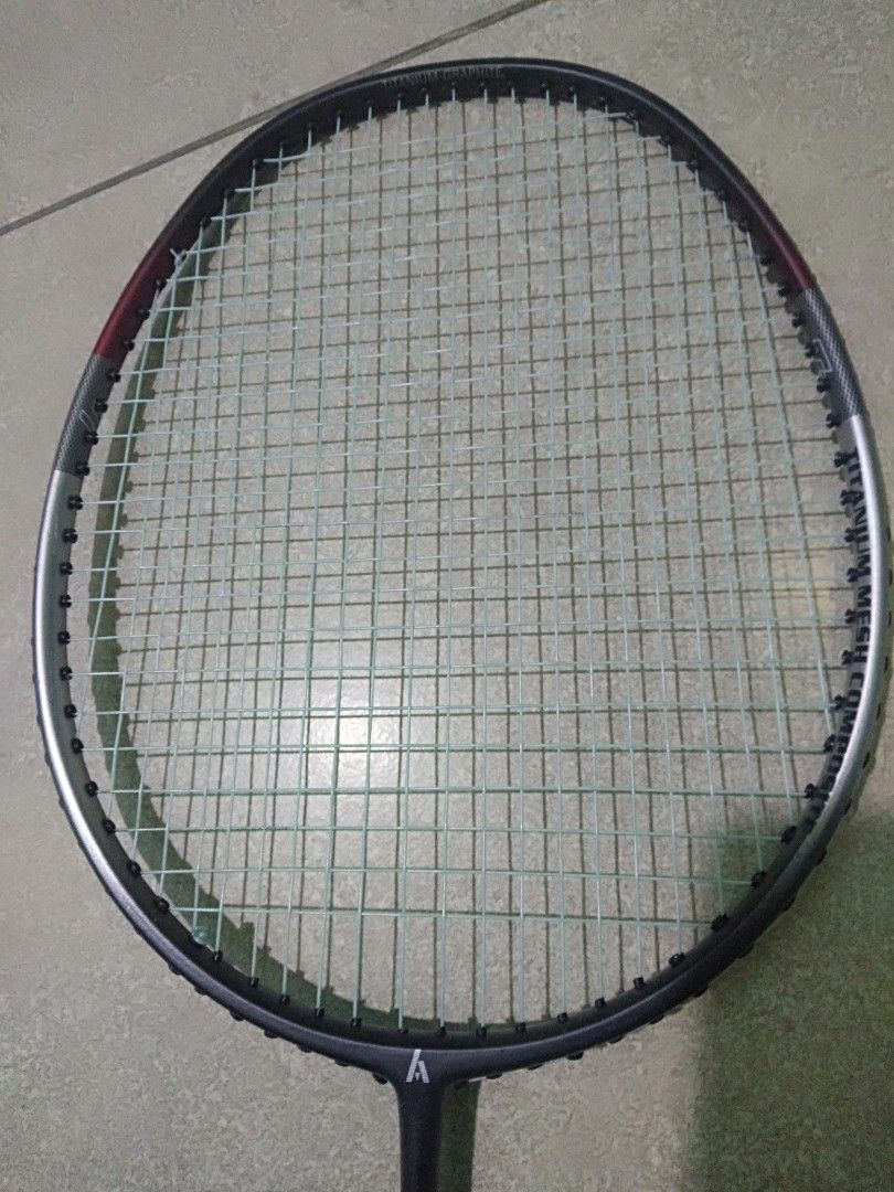 Badminton racket Ashway Ti100, Sports Equipment, Sports & Games, Racket ...