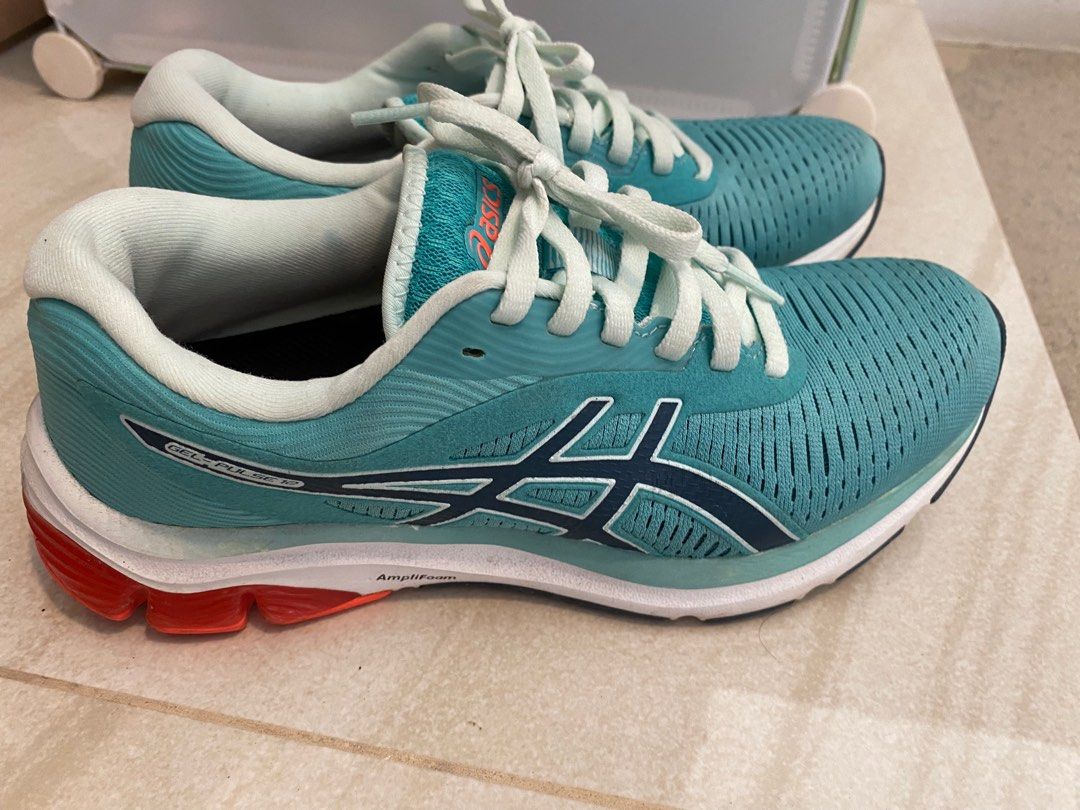 Asics Gel Pulse running shoes in techno cyan magnetic blue