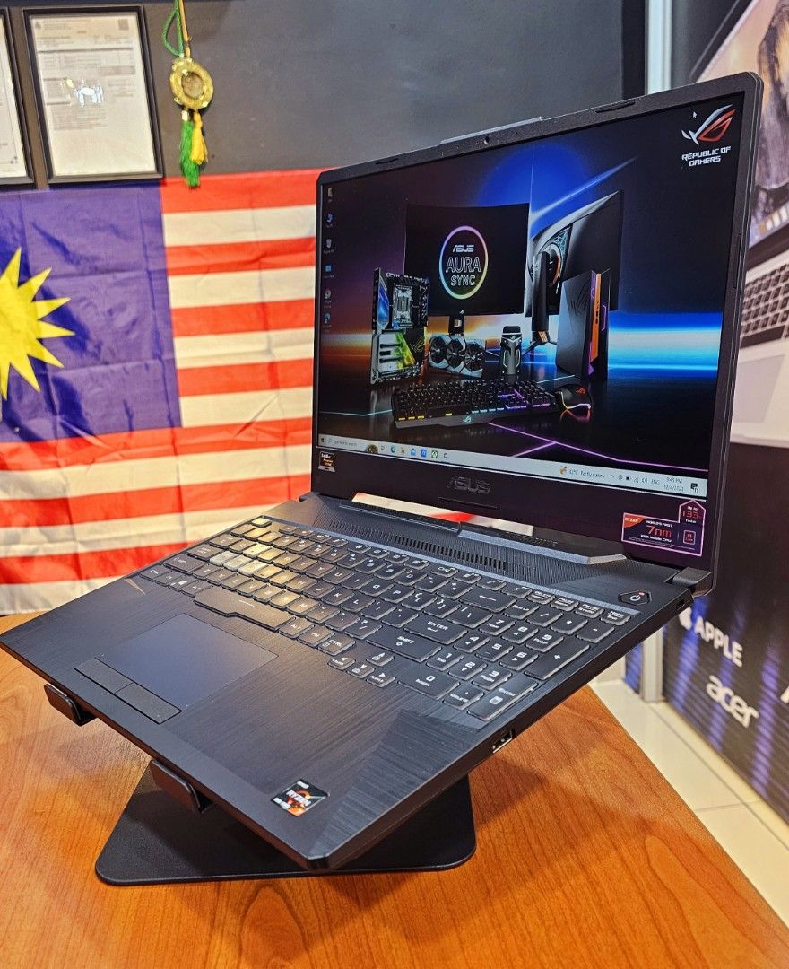 ASUS TUF RYZEN 7 POWERFUL LAPTOP GAMING| OCTA CORE| 8GB RAM | GTX 1650 ...
