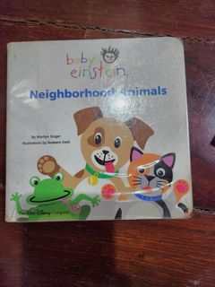 Baby Einstein book Neighborhood Animals