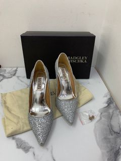 Badgley mischa glitter heels