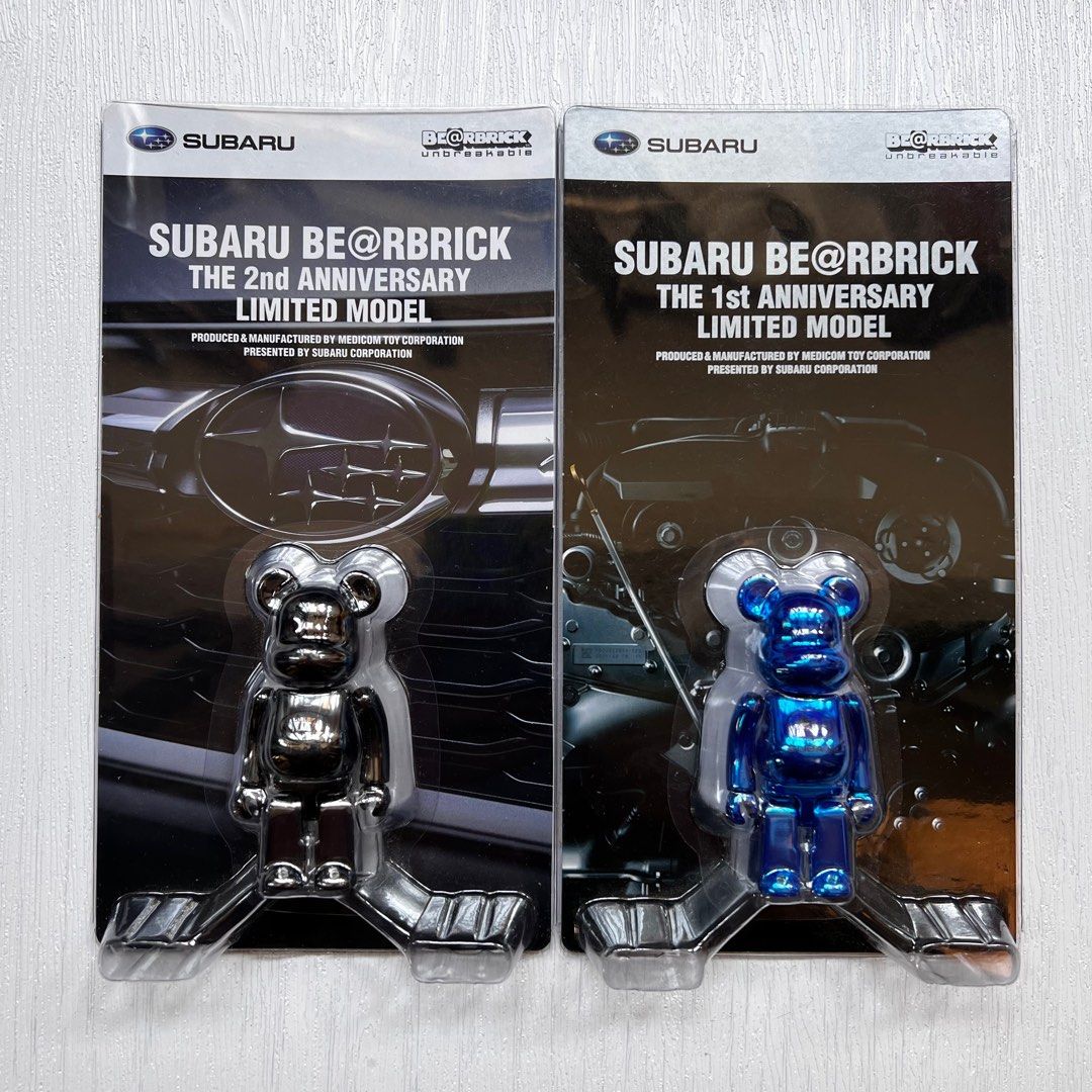 Bearbrick Subaru 400%+100%, 興趣及遊戲, 玩具& 遊戲類- Carousell