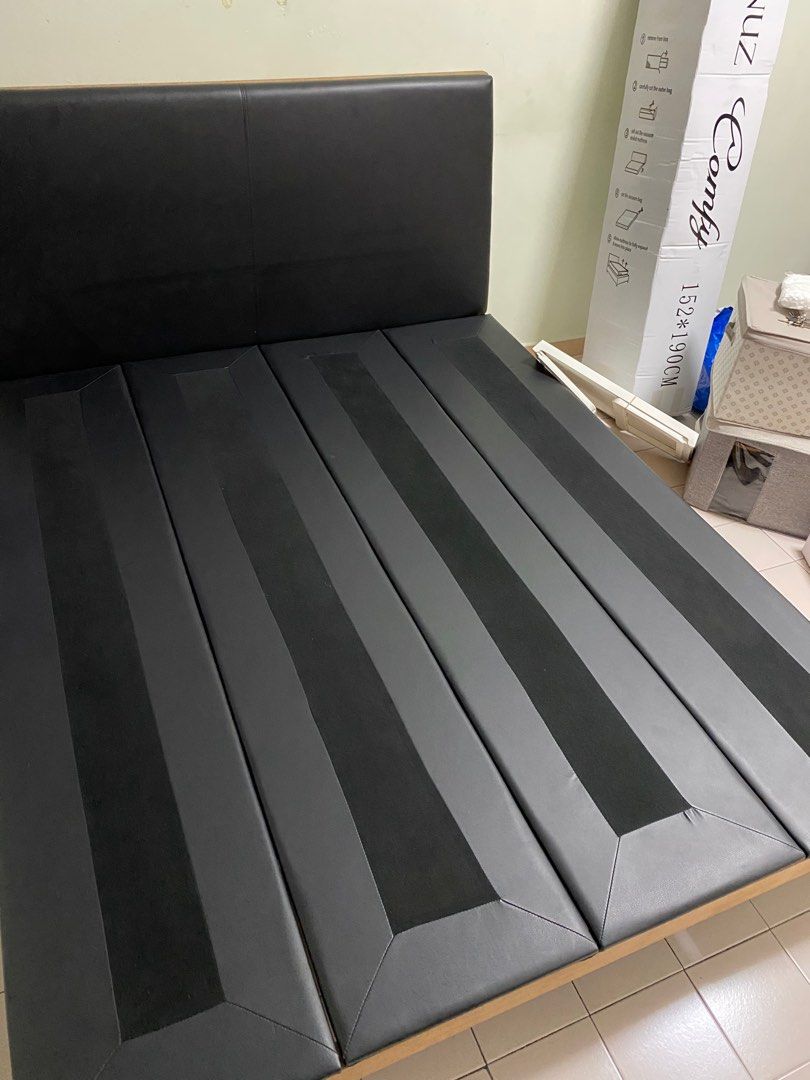 Bed and Basics Queen Sized Bed, Furniture & Home Living, Furniture, Bed