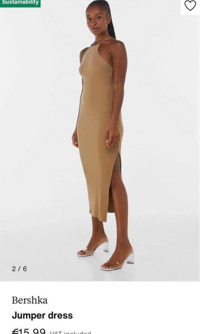 Bershka jumper dress top