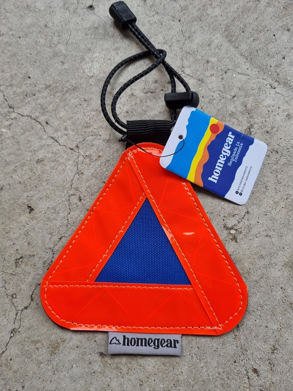 Reflective safety triangle top bicycle