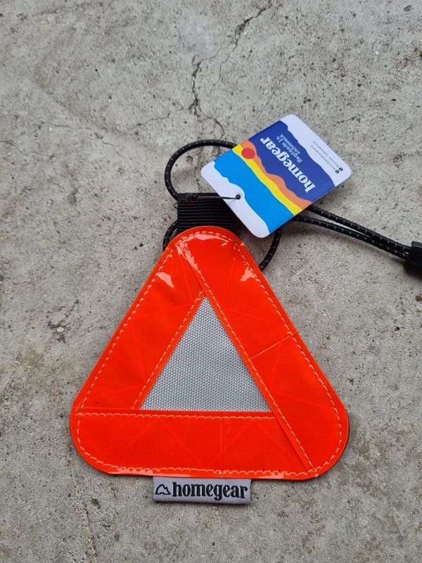 Reflective safety triangle bicycle sales