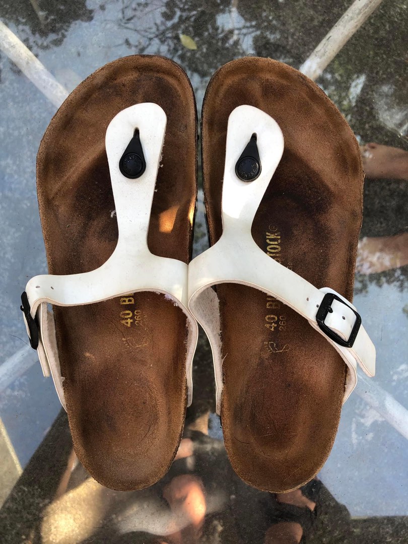 Birkenstock Gizeh, Women's Fashion, Footwear, Flats & Sandals on Carousell