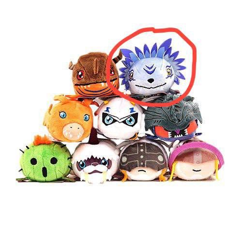 Garurumon plush clearance