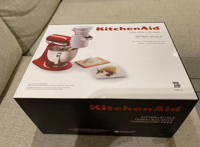 BNIB KitchenAid Sifter+Scale Attachment, TV & Home Appliances, Kitchen