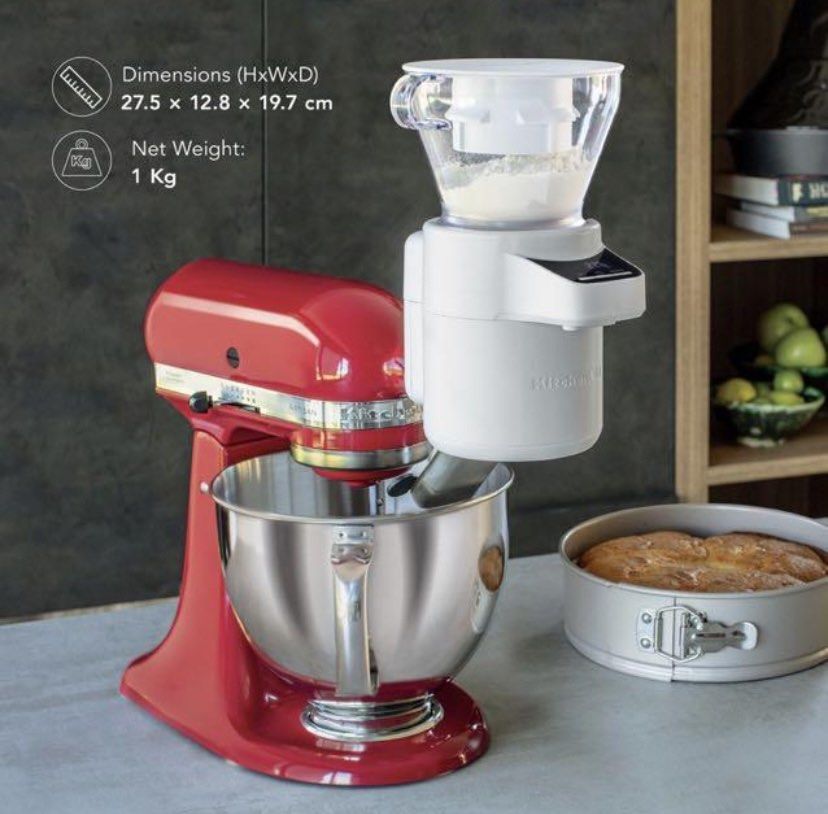 BNIB KitchenAid Sifter+Scale Attachment, TV & Home Appliances, Kitchen