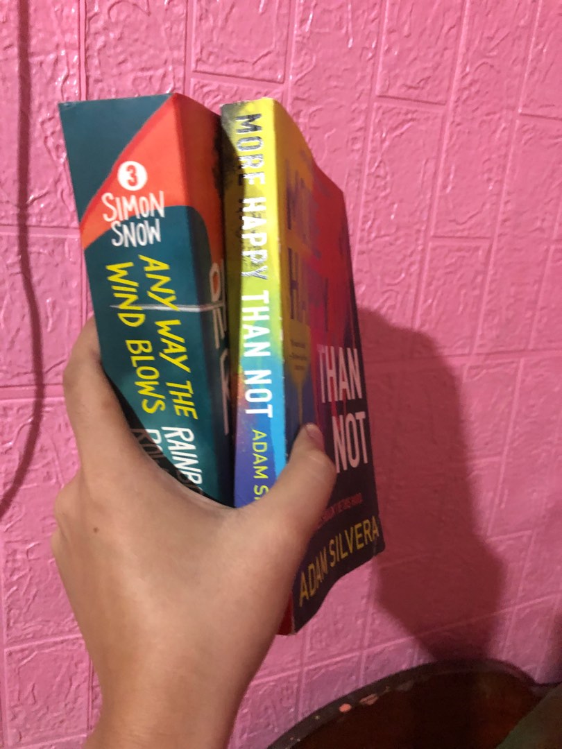 Book Bundle (Any way the wind blows & More Happy Than Not), Hobbies ...