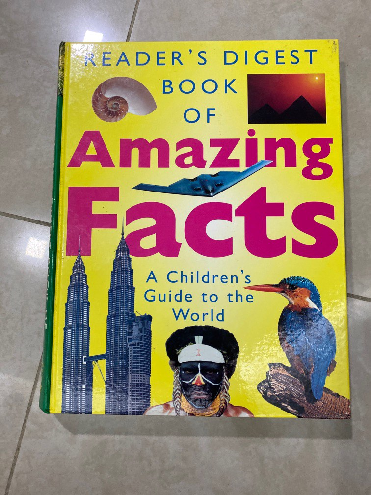 Book reader’s digest book of amazing facts a children’s guide to the