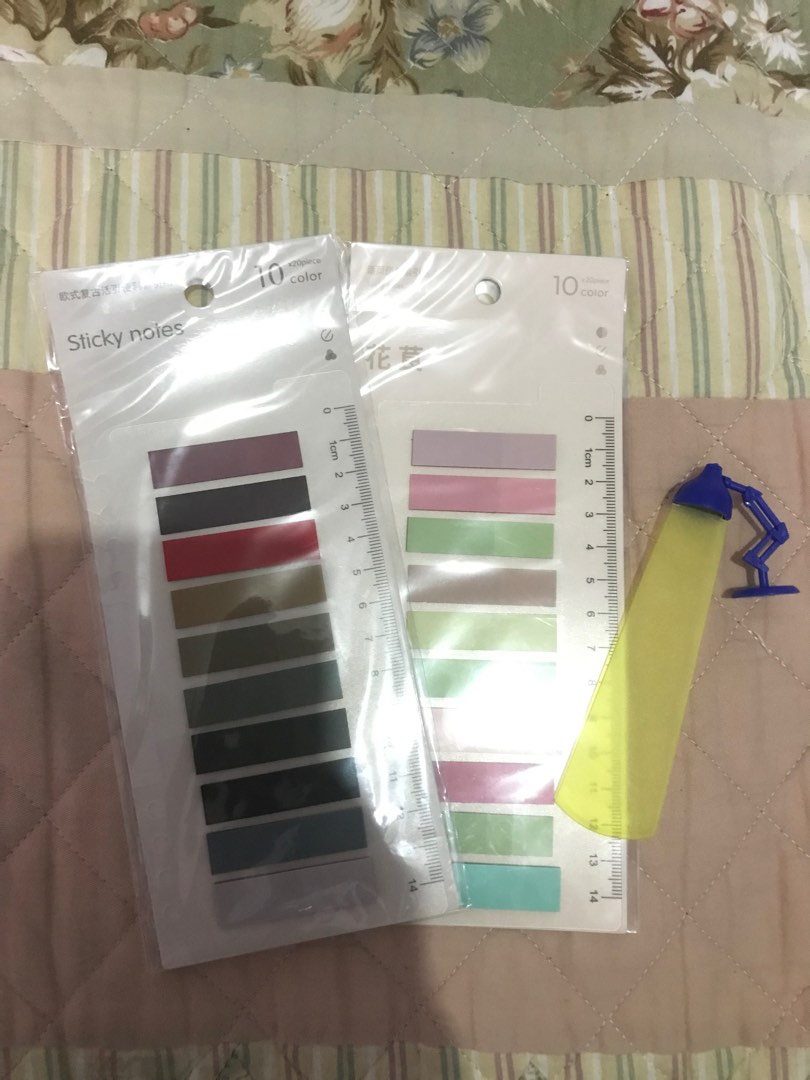 BOOKTABS AND BOOKMARK, Hobbies & Toys, Stationary & Craft, Stationery ...