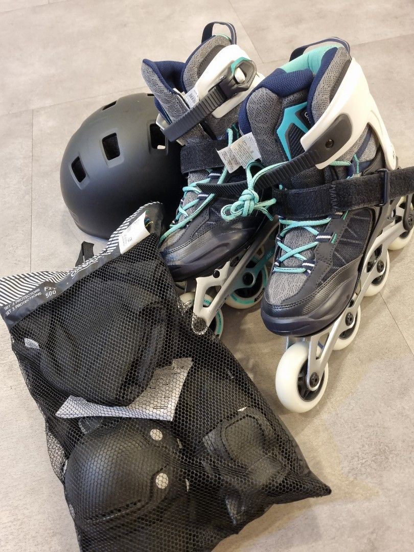 Brand New Rollerblade and Accessories Complete Set, Sports Equipment
