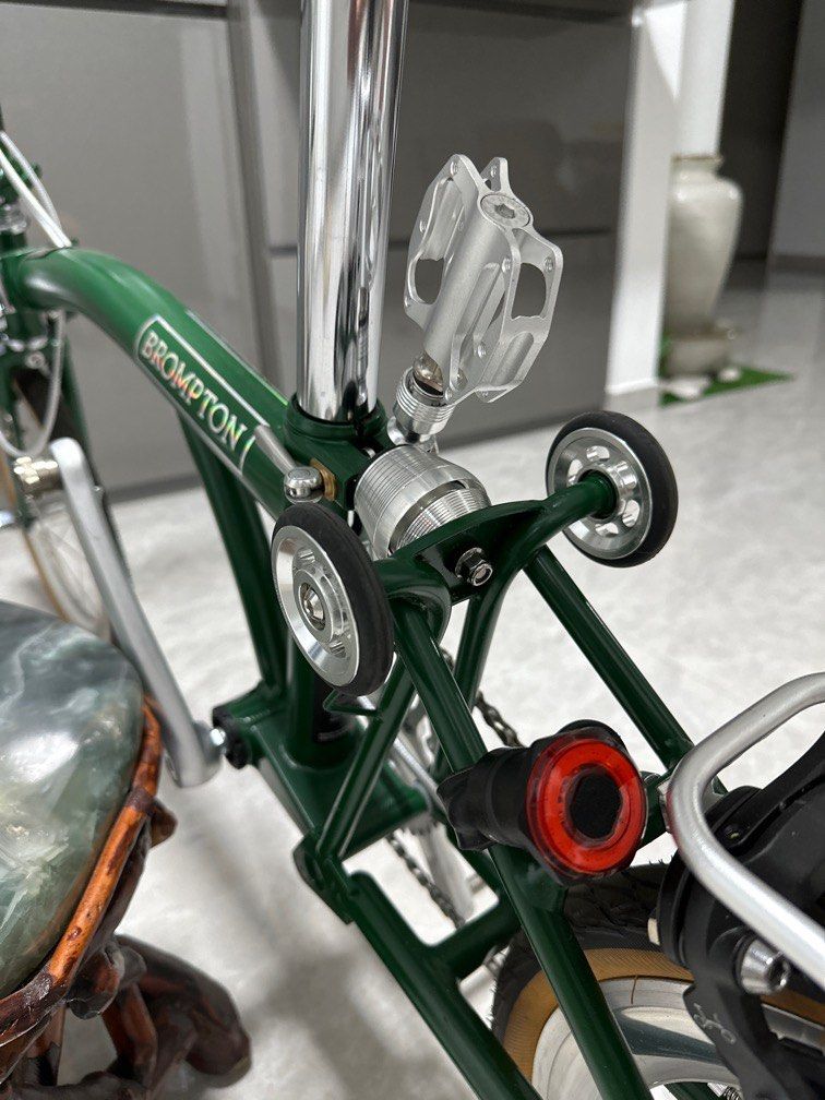 Brompton C-Line Custom Build (vintage mod), Sports Equipment, Bicycles ...