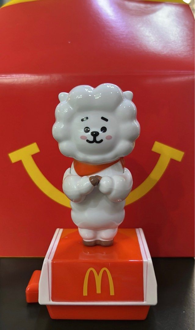 BT21 RJ Mcdonalds Happy Meal Toy, Hobbies & Toys, Toys & Games on Carousell