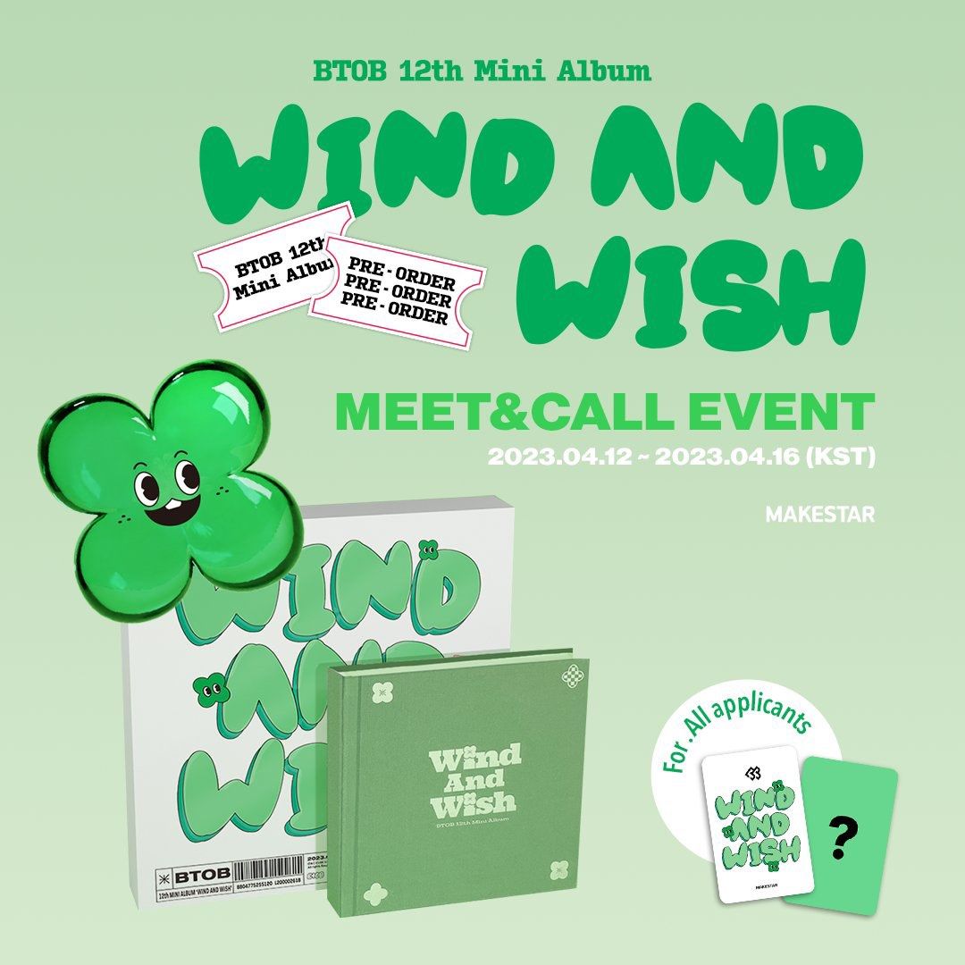 Btob Wind And Wish Album, Hobbies & Toys, Collectibles & Memorabilia, K