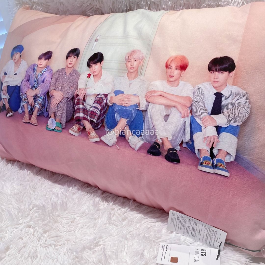 BTS Pop up: House of BTS HOME Boy With Luv Pillow Cushion, Hobbies ...