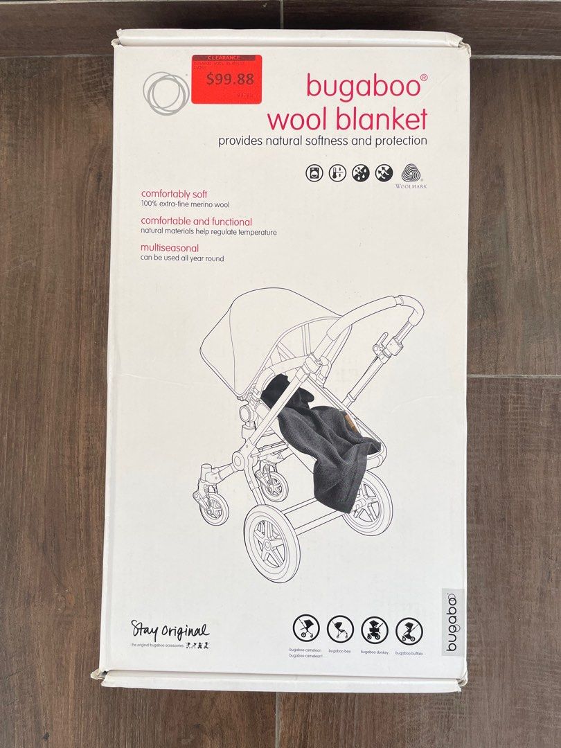 Bugaboo Wool Blanket Babies Kids Going Out Other Babies Going Out Needs on Carousell