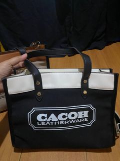 CACOH黑色帆布包（非Coach)