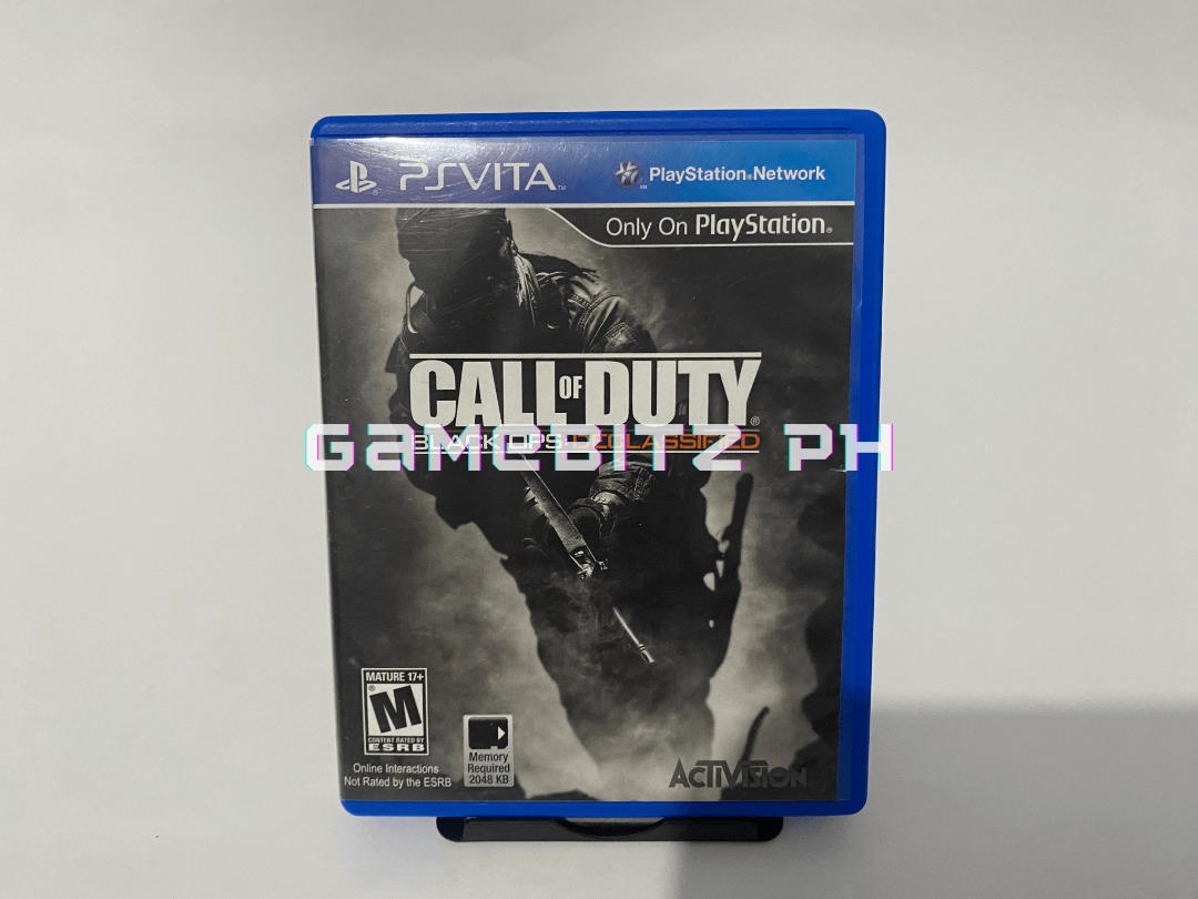 Call Of Duty: Black Ops Declassified - PS Vita Version Française Neuve Sous Blister